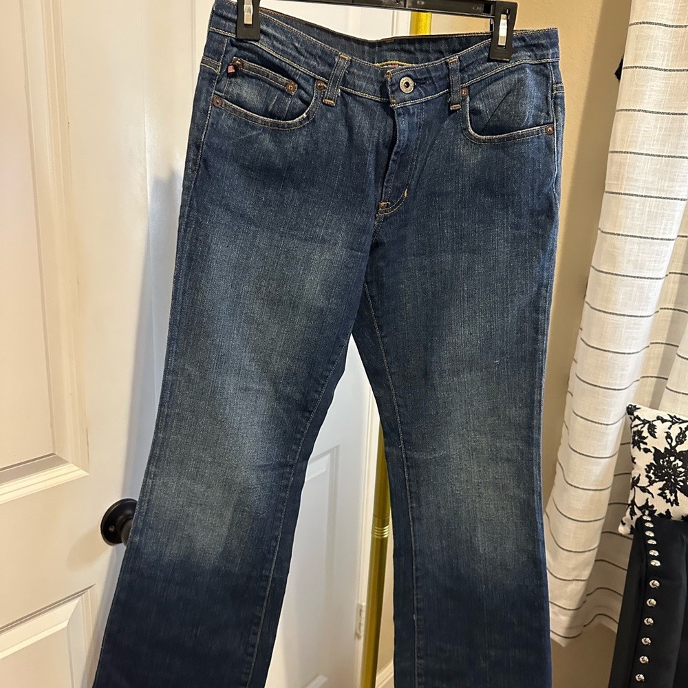 ⛔️ Polo by Ralph Lauren Blue Flare Jeans size 8 inseam 30”
